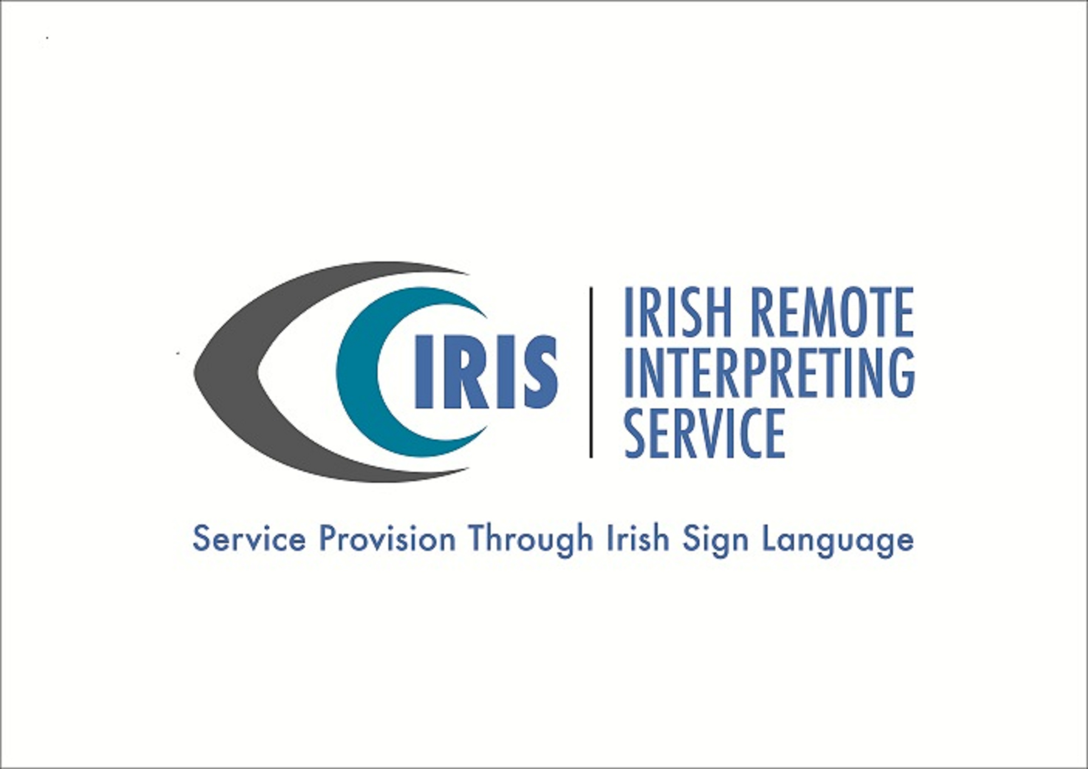 IRIS Logo with Tag Line: Service Provision Through ISL