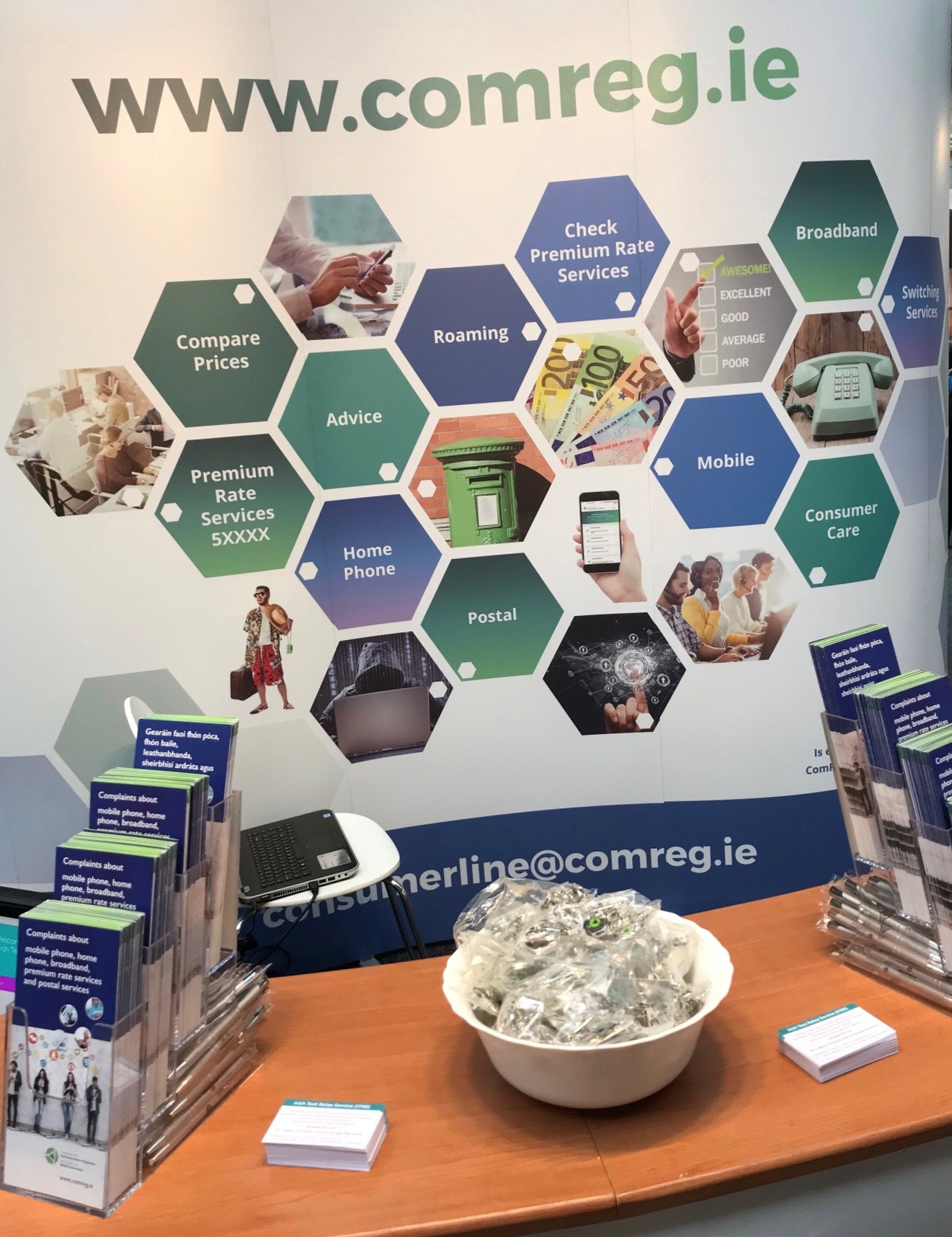 Visit ComReg’s Stand at the School Summit