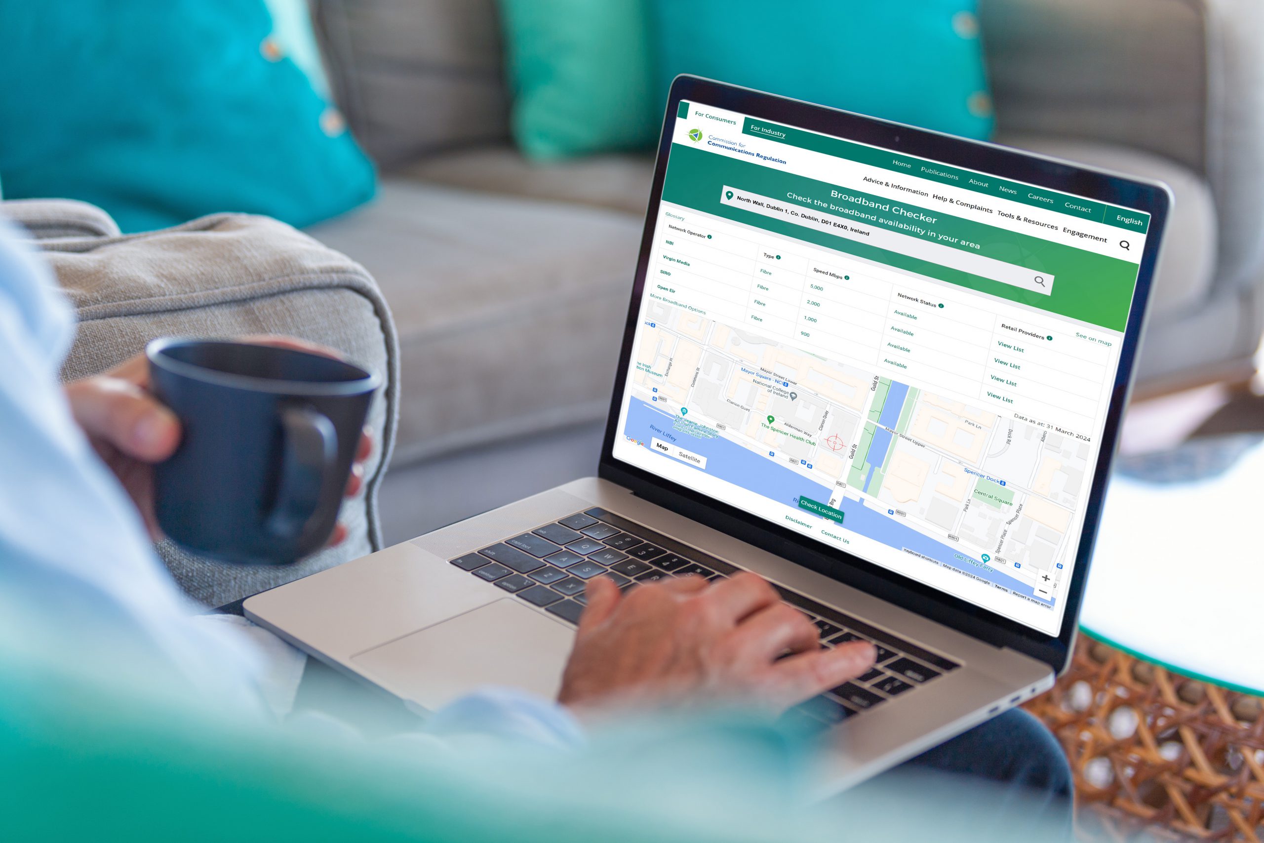 Do you know what broadband is available at your home?