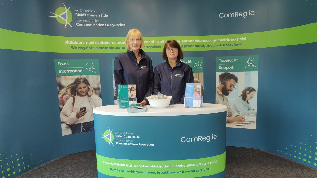Visit ComReg stand