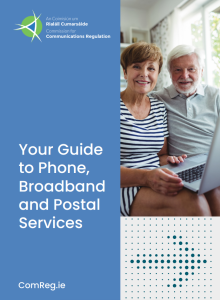 Image of the consumer guide front cover depicting an older couple holding a laptop